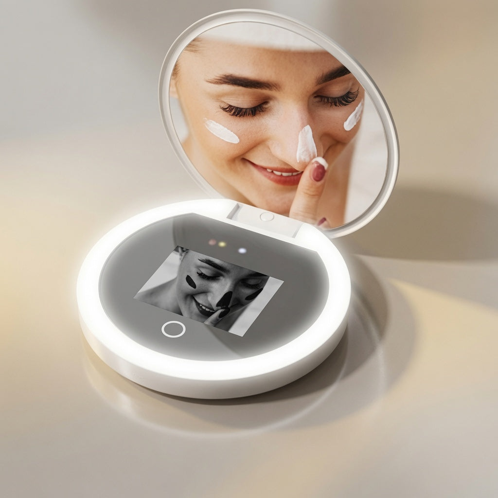 AuraBliss™ UV Smart Sunscreen Mirror