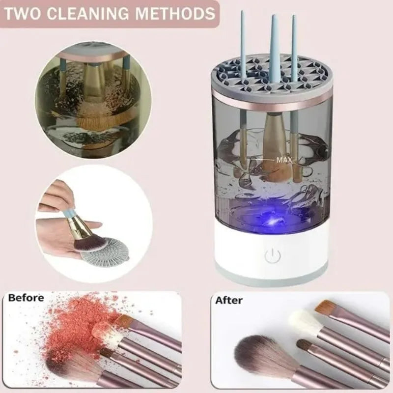 AuraBliss™ Electric Makeup Brush Cleaner