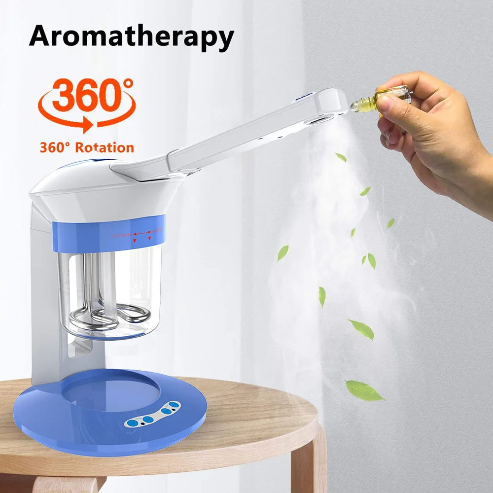AuraBliss™ Nano Facial Steamer
