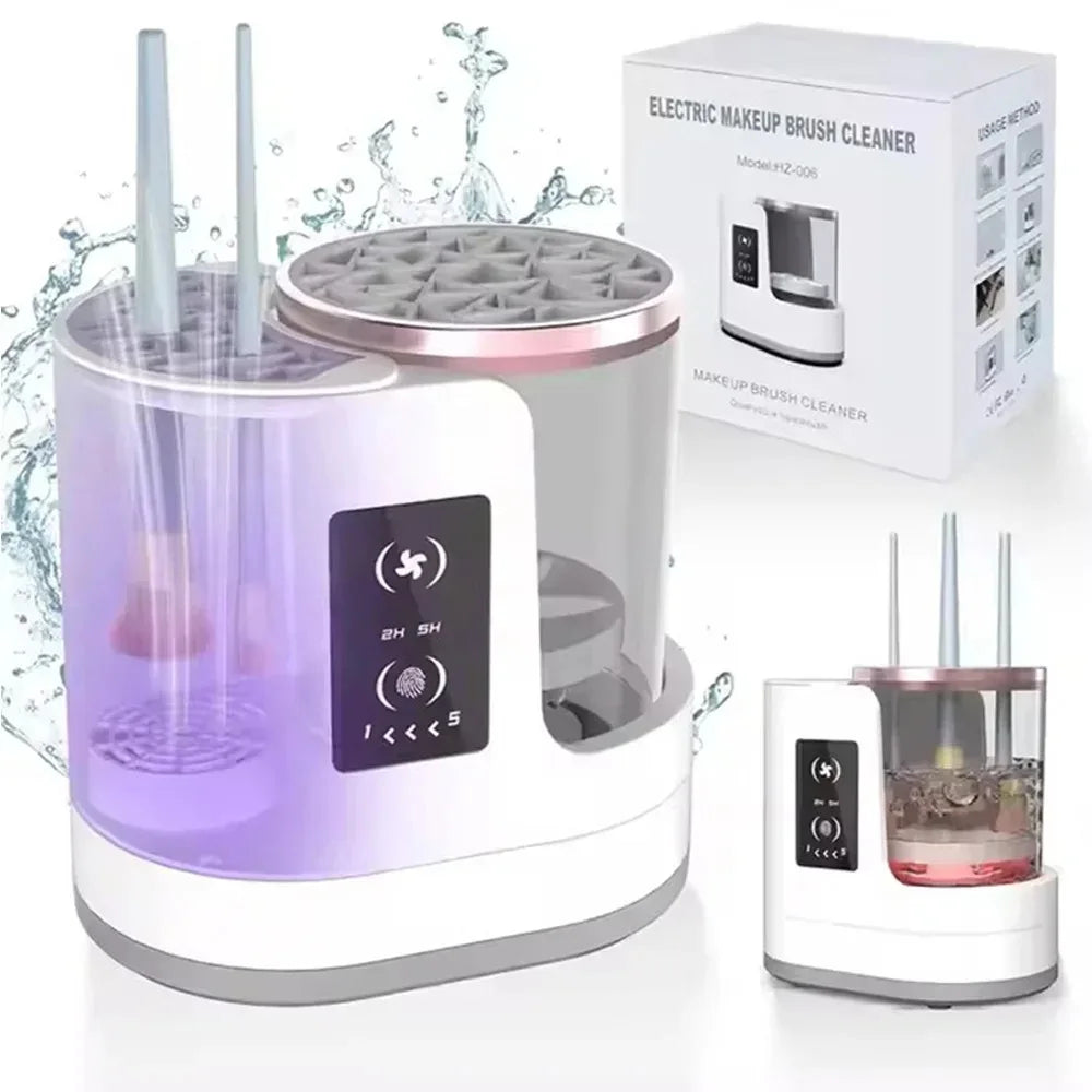 AuraBliss™ 3-in-1 Electric Makeup Brush Cleaner&Dryer