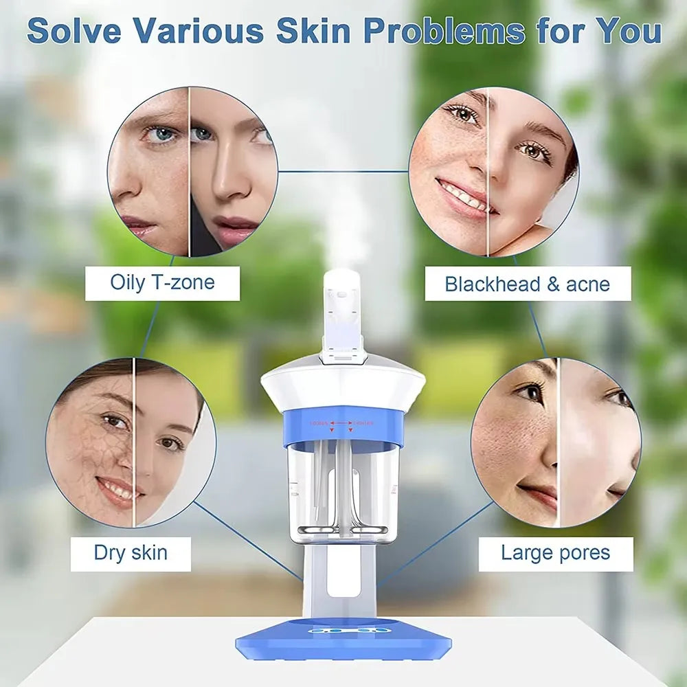 AuraBliss™ Nano Facial Steamer