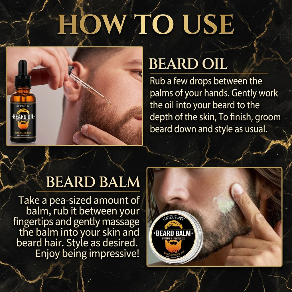 AuraBliss™ Complete Beard Care Kit