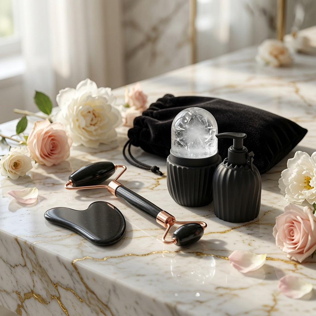 AuraBliss™ Ice Glow Roller Set