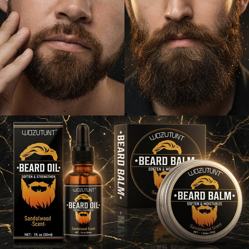 AuraBliss™ Complete Beard Care Kit