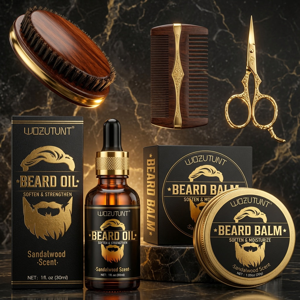 AuraBliss™ Complete Beard Care Kit