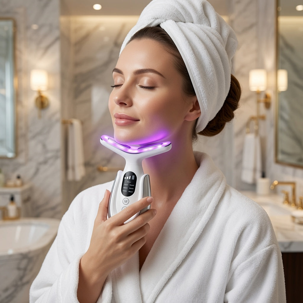AuraBliss™ 7-in-1 Neck & Face Therapy Wand