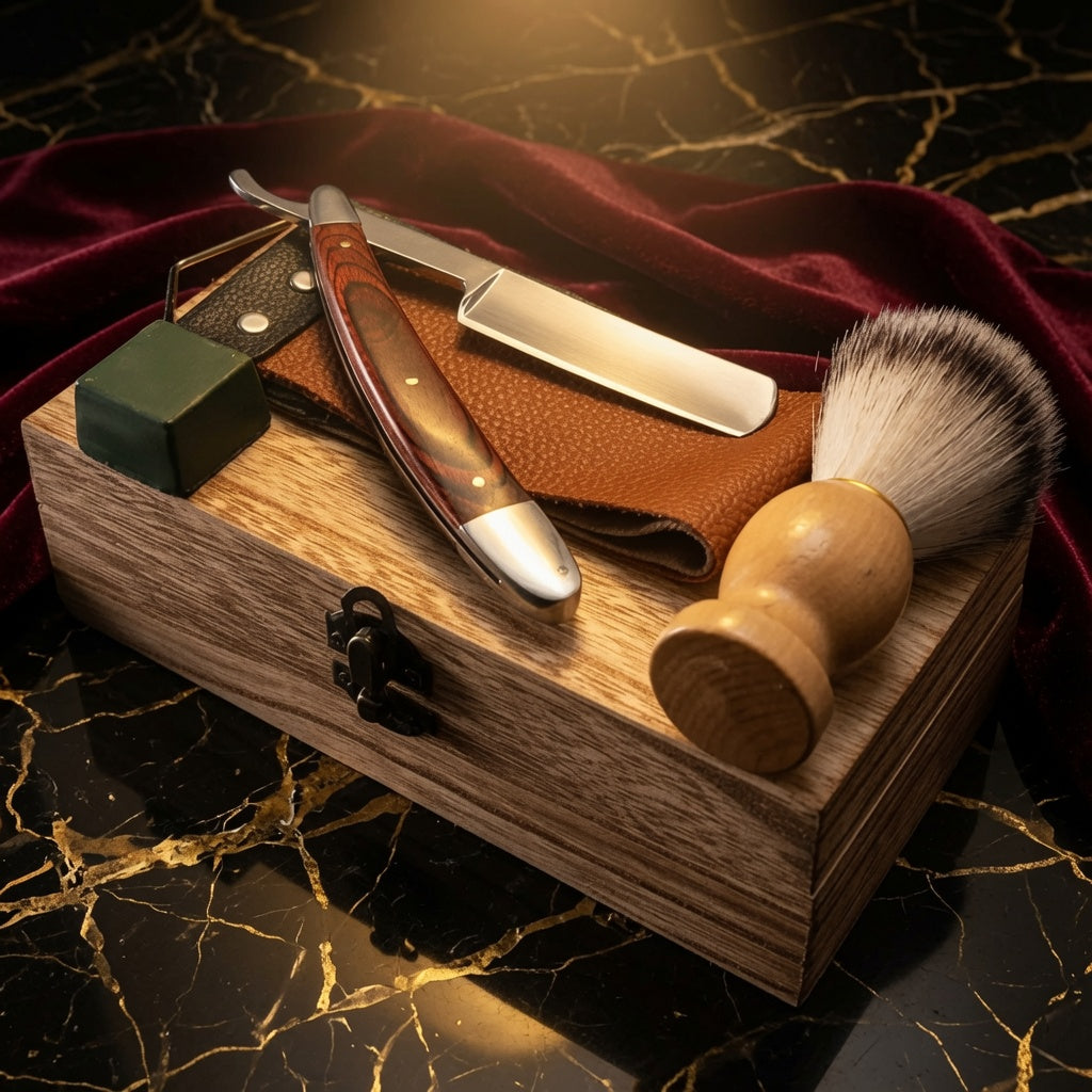 AuraBliss™ Heritage Straight Razor Set