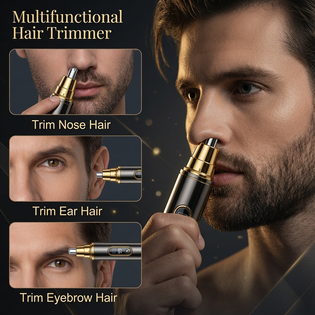 AuraBliss™ Precision Nose & Ear Trimmer