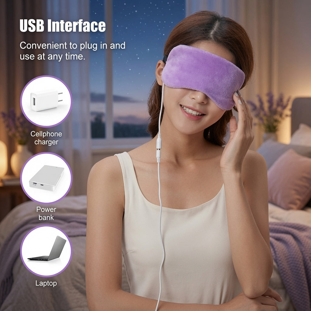 AuraBliss™ Heated Sleep Eye Mask