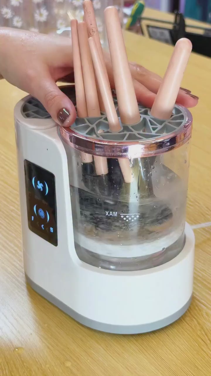 AuraBliss™ 3-in-1 Electric Makeup Brush Cleaner&Dryer